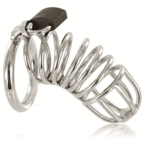 Metal Hard - Locking Chastity Ring Device