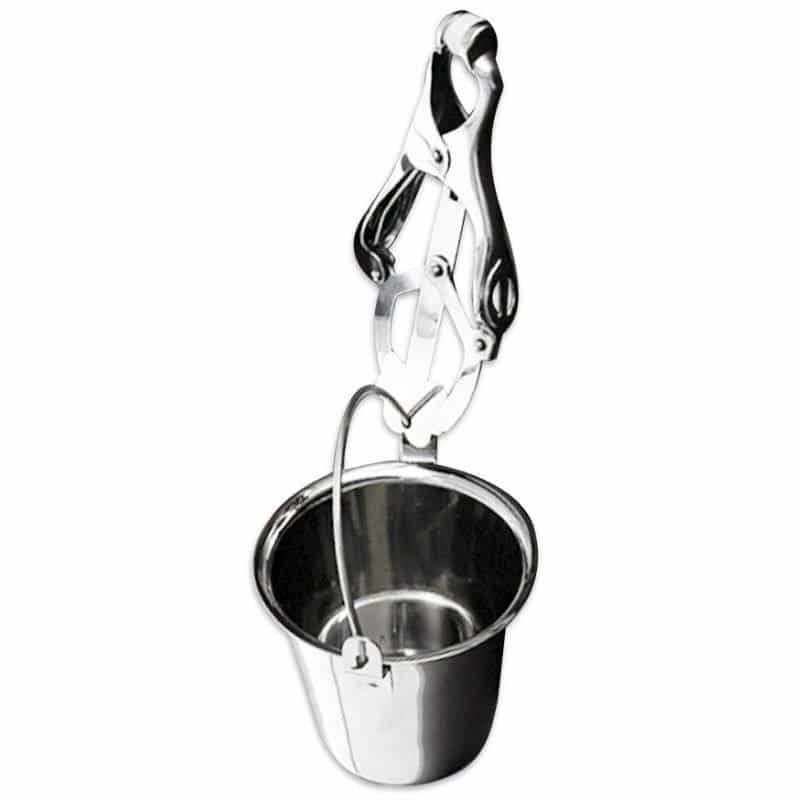 Metal Hard Nipple Clamp Set with Weight Tank