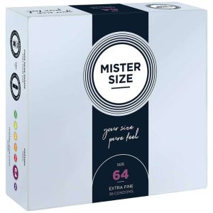 Mister Size Condoms 64mm XXL Size Pack