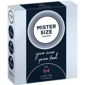 Mister Size Condoms 64mm XXL Size Pack