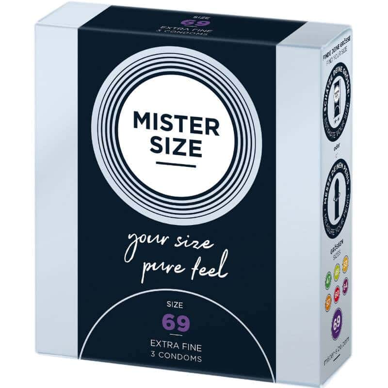 Mister Size - XXXL CONDOMS 69 MM (PACK OF 3) Mister Size - XXXL CONDOMS 69 MM (PACK OF 3)