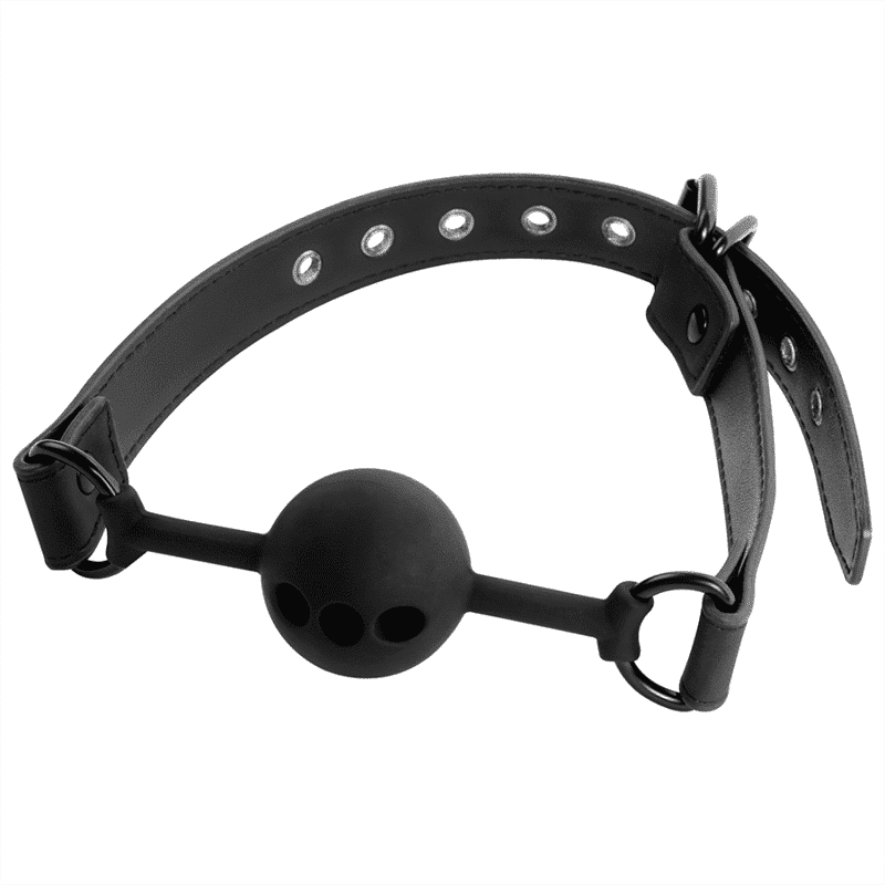 Breathable Ball Gag for Bondage Play Breathable Ball Gag for Bondage Play