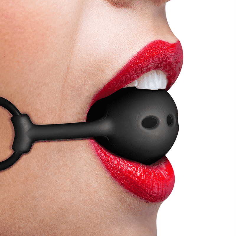 Breathable Ball Gag for Bondage Play