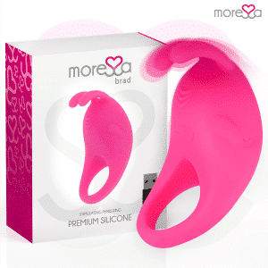 Moressa - BRAD SILICONE RECARGÁVEL ROSA PARA HOMENS