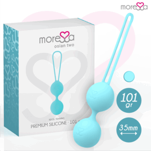 Moressa OSIAN DOIS Entrenador Pélvico de Silicone Turquesa