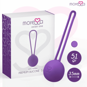 Moressa - OSIAN ONE BOLAS DE ENTRENAMIENTO PELVICO SILICONA LILA