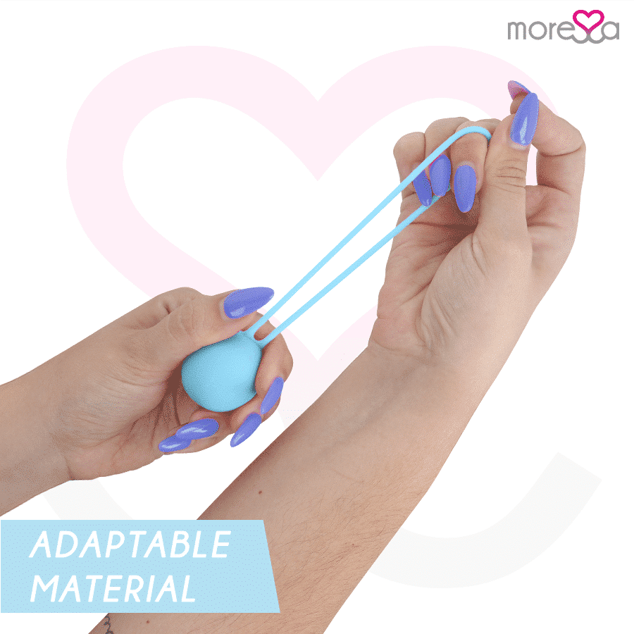 Moressa OSIAN ONE Turquoise Silicone Kegel Balls Moressa OSIAN ONE Turquoise Silicone Kegel Balls
