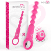 Moressa - RONIE VIBRADOR Anal COM ControlO REMOTO ROSA