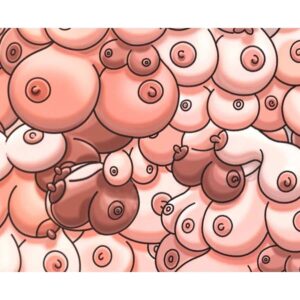 Diablo Picante Boobs Design Pad