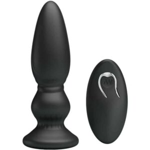 Mr Play Prostate Massager with Remote Control Black Vibrator