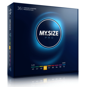 My Size - 53 MM PRO CONDOMS (36 UNITS) FOR A Custom FIT