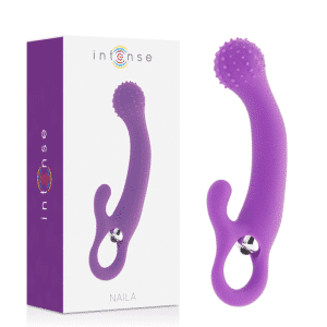 NAILA - SILICONE VIBRATOR IN LILAC BY Intense
