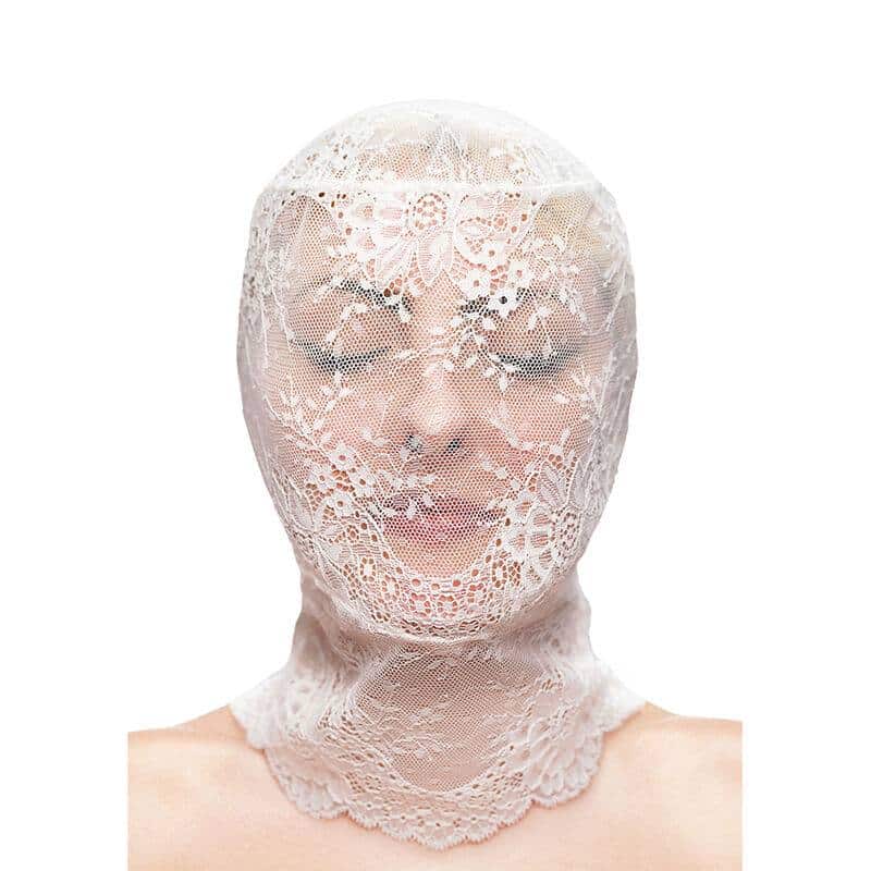 Ns Novelties Capuz Branco Renda