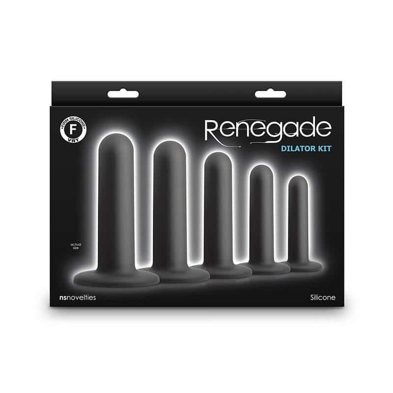 Ns Novelties RENEGADE Black Dilator Set Ns Novelties RENEGADE Black Dilator Set