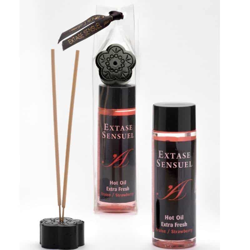 Extase Sensual - REFRESHING STRAWBERRY MASSAGE OIL 100 ML