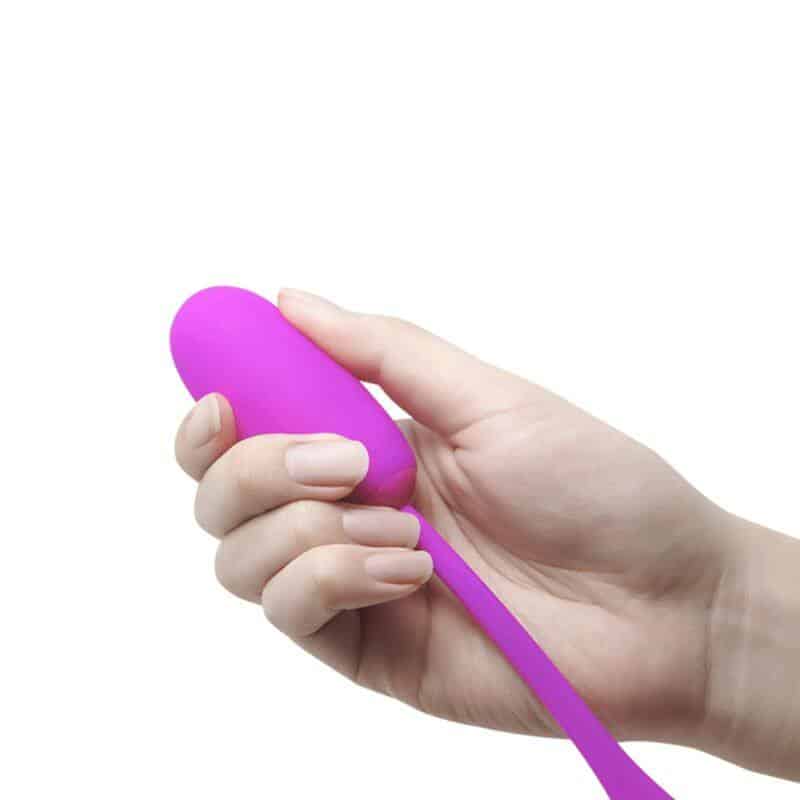 RECHARGEABLE PURPLE EGG VIBRATOR JULIUS BY Pretty Love
