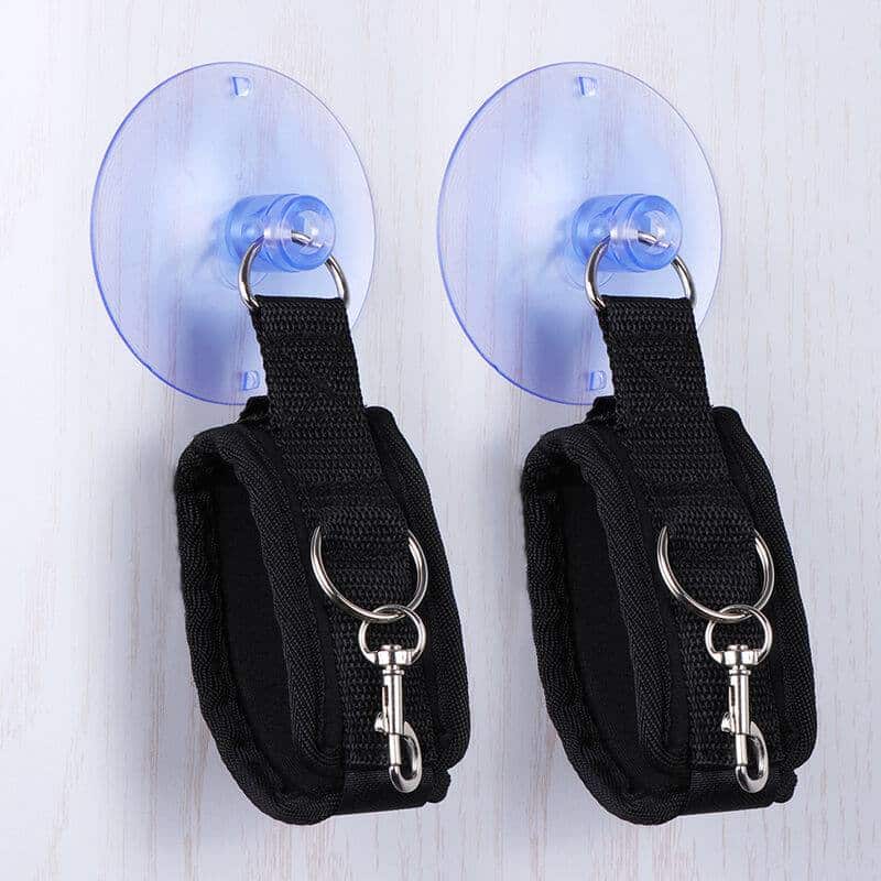 Ohmama Fetish Wrist Cuffs with Suction Ohmama Fetish Wrist Cuffs with Suction