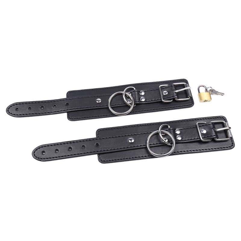 Ohmama Fetish Locking Wrist Cuffs Ohmama Fetish Locking Wrist Cuffs