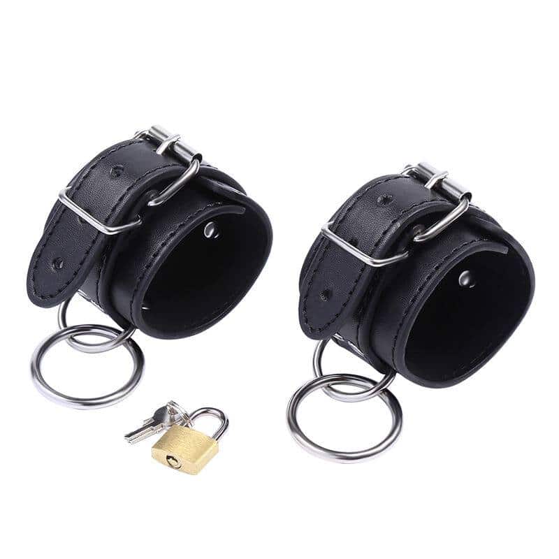 Ohmama Fetish Locking Wrist Cuffs