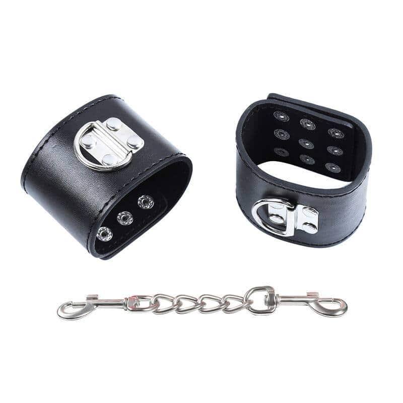 Ohmama Fetish Wrist Cuff Metal Snap Lock Ohmama Fetish Wrist Cuff Metal Snap Lock