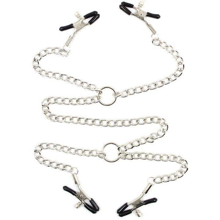 Ohmama Nipple Clamp Set with Chain Attachments