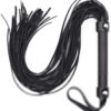 Ohmama Fetish Whip Style Silver Cuffs