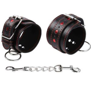 Ohmama FETICH Heart Shaped Cuff Set