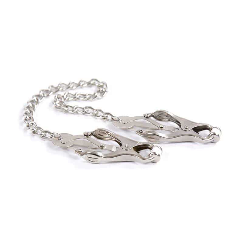 Ohmama Fetish Chain Metal Bondage Clamps Ohmama Fetish Chain Metal Bondage Clamps