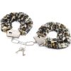 Ohmama Fetish - Pulseiras de Metal com Forro de Veludo