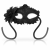 Ohmama - SIDE FLOWER VENETIAN MASK IN Black - ANTIZAZ