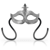 Ohmama Silver Flower Mask