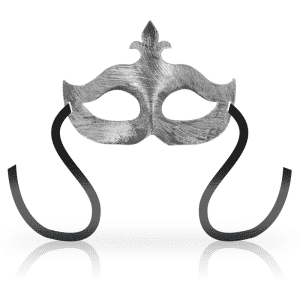 Ohmama Silver Flower Mask