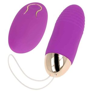 Ohmama Remote Vibrator Egg 10 Speed Purple