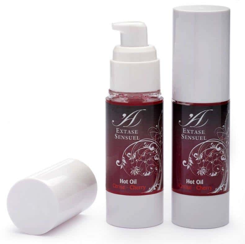 Cherry Heat Massage Oil