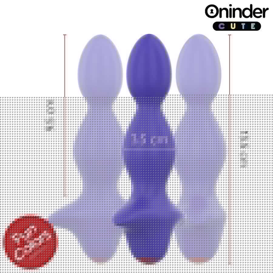 Oninder Cute Vibrating Anal Dilator Plug Oninder Cute Vibrating Anal Dilator Plug