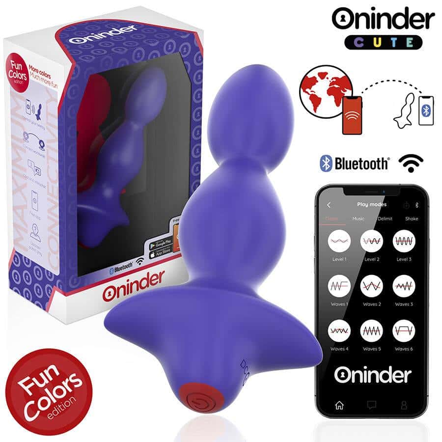 Oninder Cute Vibrating Anal Dilator Plug