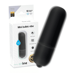 Online - Black MINI BULLET VIBRATOR