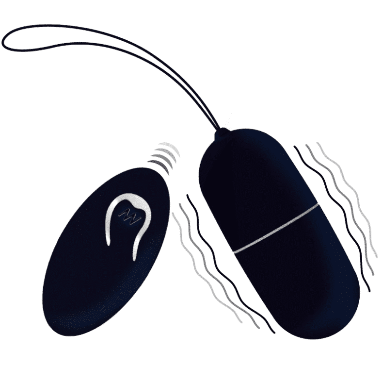 Black Remote Control FLIPPY I Vibrating Egg Black Remote Control FLIPPY I Vibrating Egg