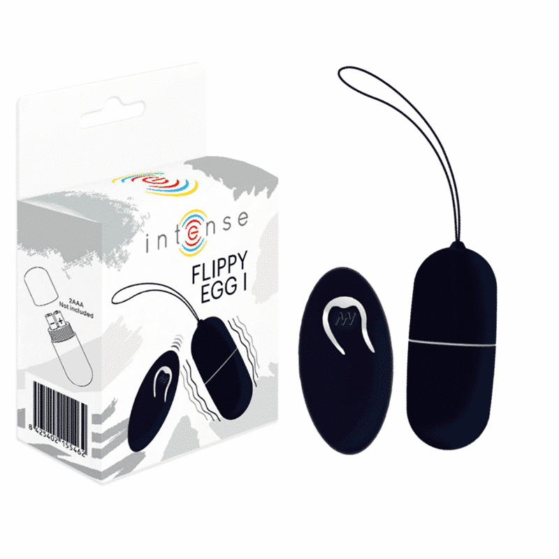 Black Remote Control FLIPPY I Vibrating Egg