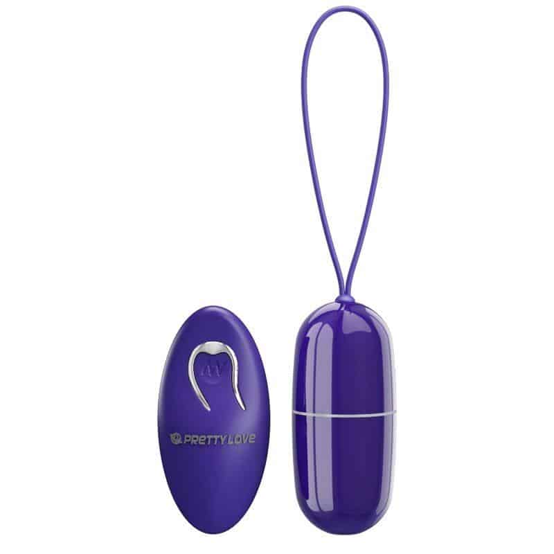 REMOTE Control VIOLET EGG VIBRATOR by Pretty Love ARVIN