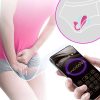 Pretty Love Pink Fisher Egg Vibrator with Mobile Control