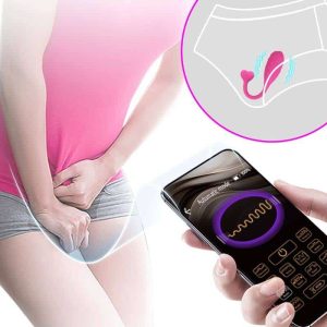 Pretty Love Pink Fisher Egg Vibrator with Mobile Control