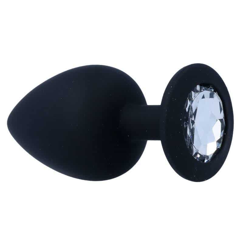 SHELKI L Black Anal PLUG - Intense PLEASURE SHELKI L Black Anal PLUG - Intense PLEASURE