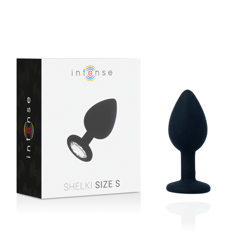 SHELKIS Intense Black Anal PLUG FOR ENHANCED PLEASURE SHELKIS Intense Black Anal PLUG FOR ENHANCED PLEASURE