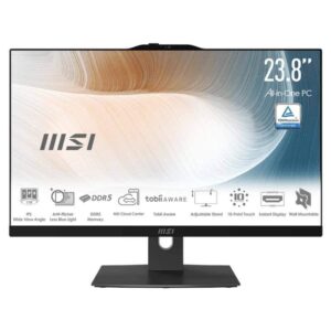 MSI AM242P-1289ES i5-120U 16GB 512GB DOS 24" Preto