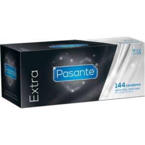 Pasante - CONDÔMINOS GRUESOS COM LUBRIFICANTE 144 UNIDADES