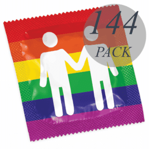 Pasante - 144 COUNT GAY Pride CONDOM PACK