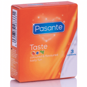 Pasante - FLAVORED CONDOMS PACK OF 3