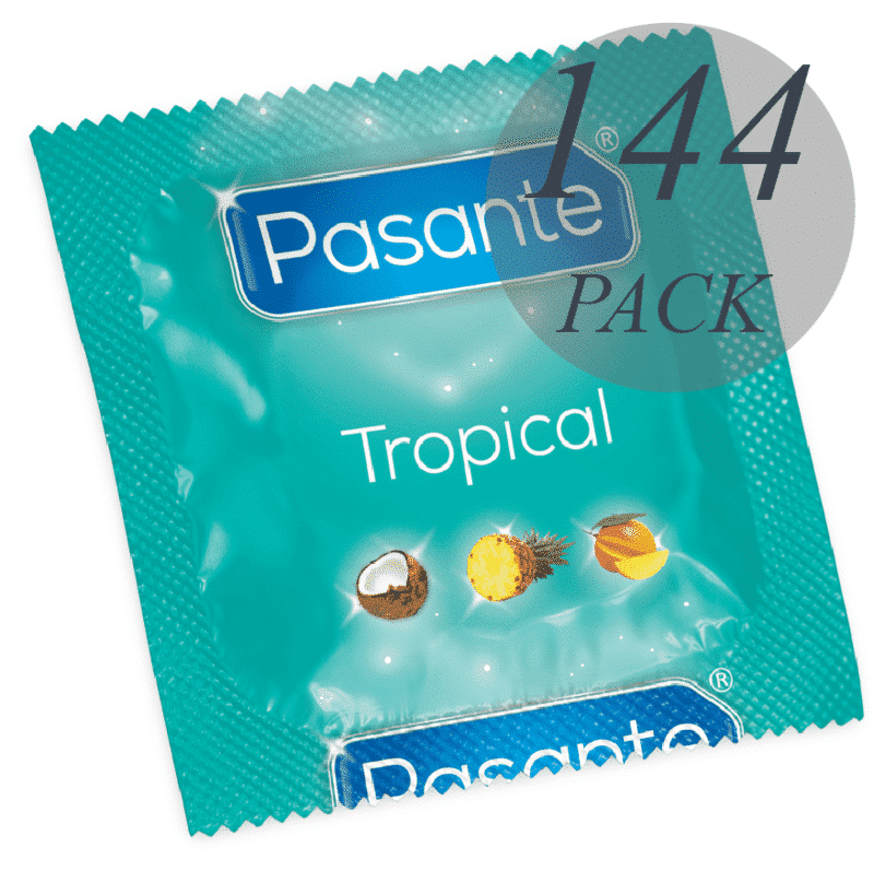 Pasante Tropical Condoms Pack 144 Units