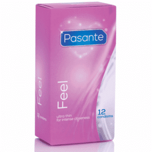 Pasante Sensitive Feel Ultra Thin Condoms 12 Pack